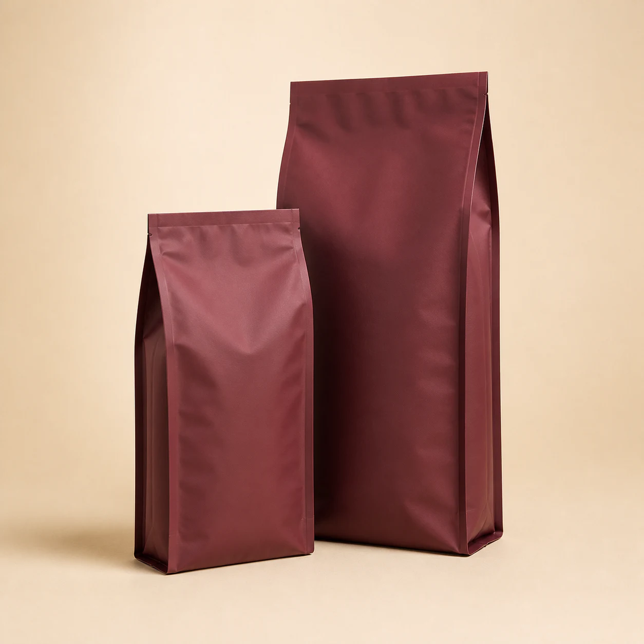 Side gusset bag